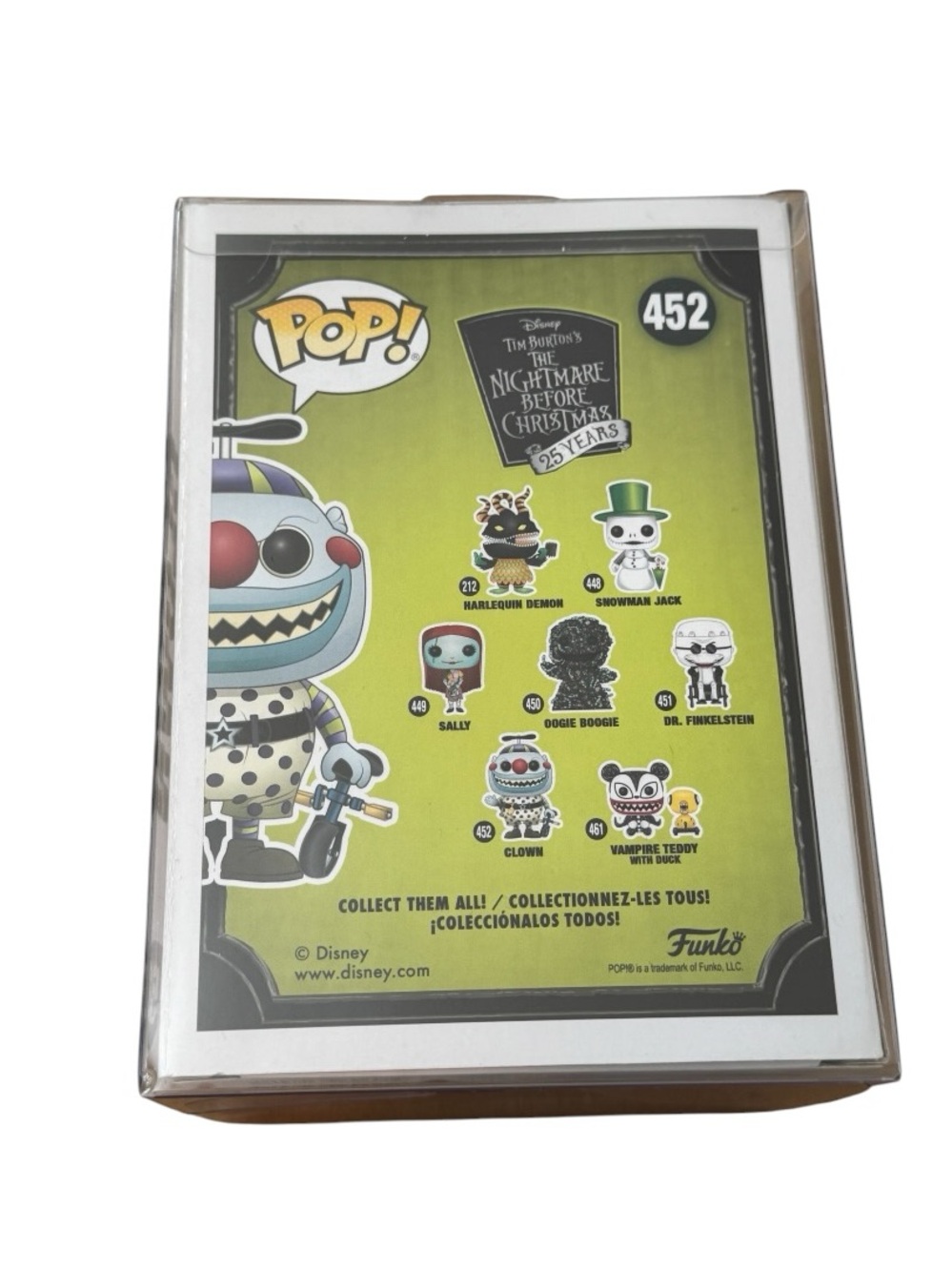 Disney The Nightmare Before Christmas Clown Funko - Picture 4 of 7